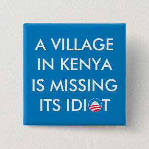 En by i Kenya är saknad dess idiot Knapp