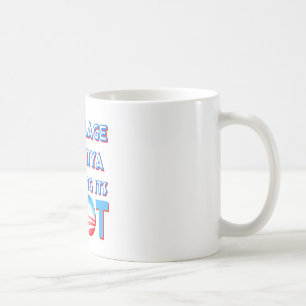 En by i Kenya är saknad dess idiot Obama Kaffemugg