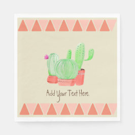 En Cactus Trio Pappersservett