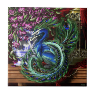 En Caged Guilded belägger med tegel Kakelplatta