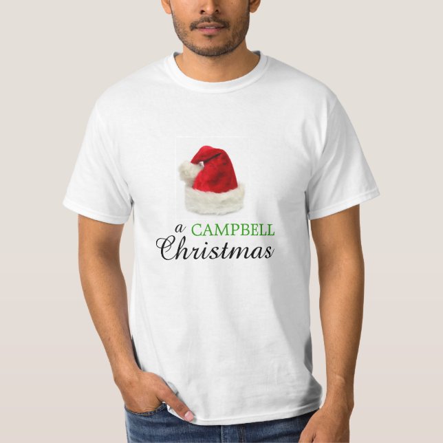 En CAMPBELL jul Tee Shirt (Framsida)