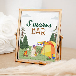 En Camper Birthday Camping S mres Pub Poster