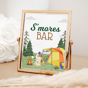 En Camper Birthday Camping S mres Pub Poster