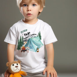 En Camper-Personlig Lycklig 1:a födelsedag T Shirt