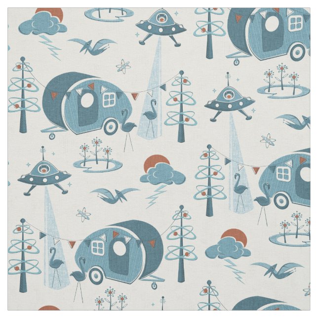 En Campsite Invasion! Tyg (Provkarta)