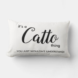 En Catto Sak..... Lumbar Pillow Lumbarkudde