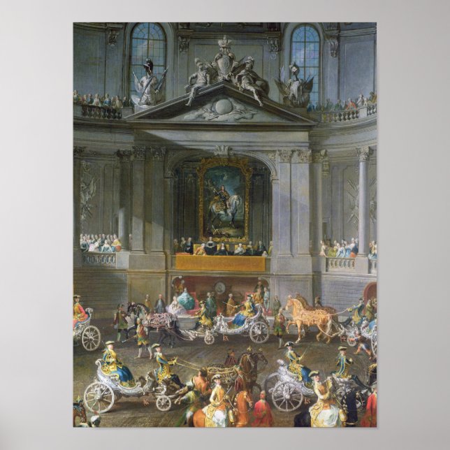 En Cavalcade i Winter Riding School Poster (Framsidan)