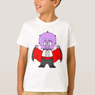 En Ceratops Dinosaur-docka som greve Dracula. T Shirt