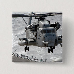 En CH-53E Toppen Stallion-helikopter Knapp