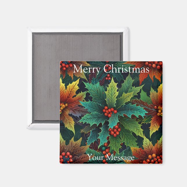 En charmerande julhelg: Fridge Magnet (Front/Back)