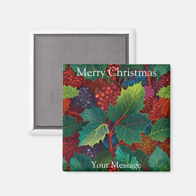 En charmerande julhelg: Fridge Magnet (Front/Back)