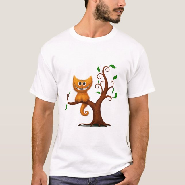 En Cheshire kattunge Tröja (Framsida)