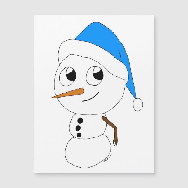 en chibi snöman     (Framsida)