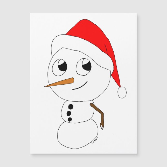 en chibi snöman   (Framsida)