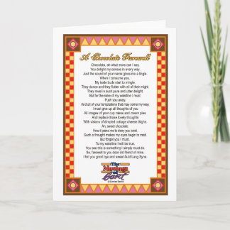 En chokladfärja kort