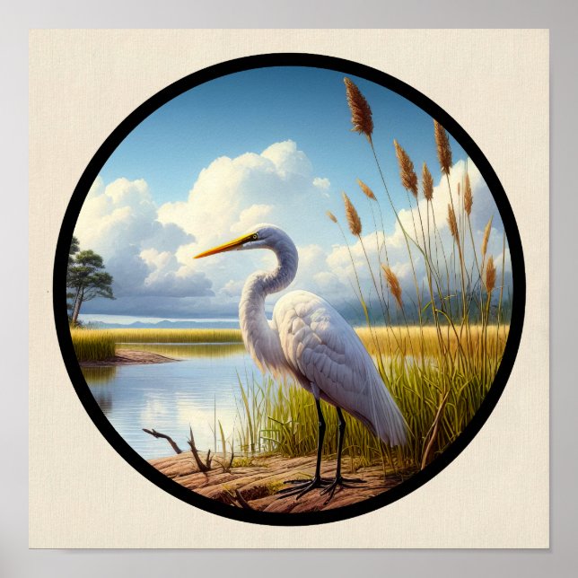 En cirkelformad 3D-bild av en vacker Underbar del Poster (Framsidan)