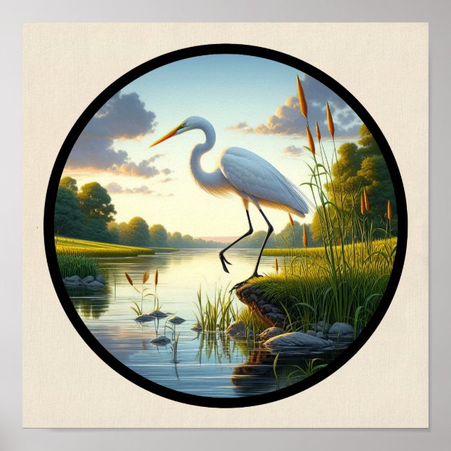 En cirkelformad 3D-bild av en vacker Underbar del Poster (Framsidan)
