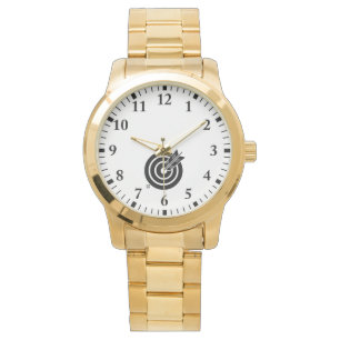 en cirkelformad pil armbandsur