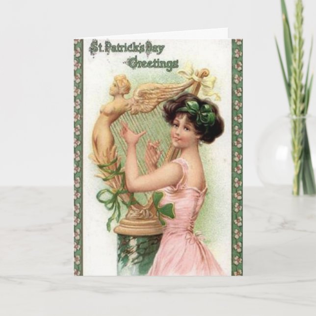 En Colleens Hälsning Kort (Framsida)