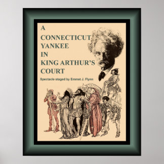 En Connecticut Yankee i Kung Arthur Arthur Court ~ Poster