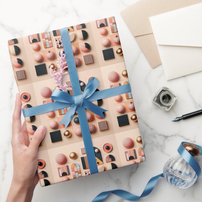 En Contemporary Abstrakt-tolkning av stilla Li Presentpapper (Gifting)