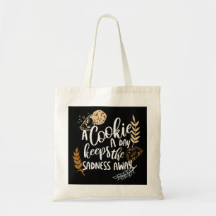 En Cookie-Behålla om dagen, Sadness Away Black Ver Tygkasse