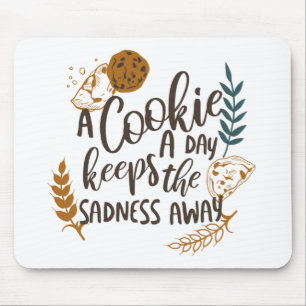 En Cookie-Behålla per dag, Sadness Away White ver Musmatta