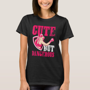 En Coola och Fantastisk Boxing Girl T Shirt