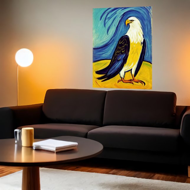 En coola örn | AI Art Poster (Skapare uppladdad)