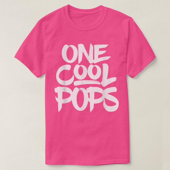 En Coola Pops Grandfather Pappa Gift Tee (Design framsida)