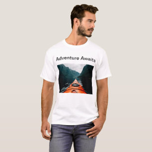 En coola t-tröjor för människors liv i äventyr t shirt