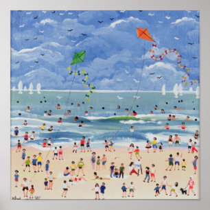 En Cornish strand Poster