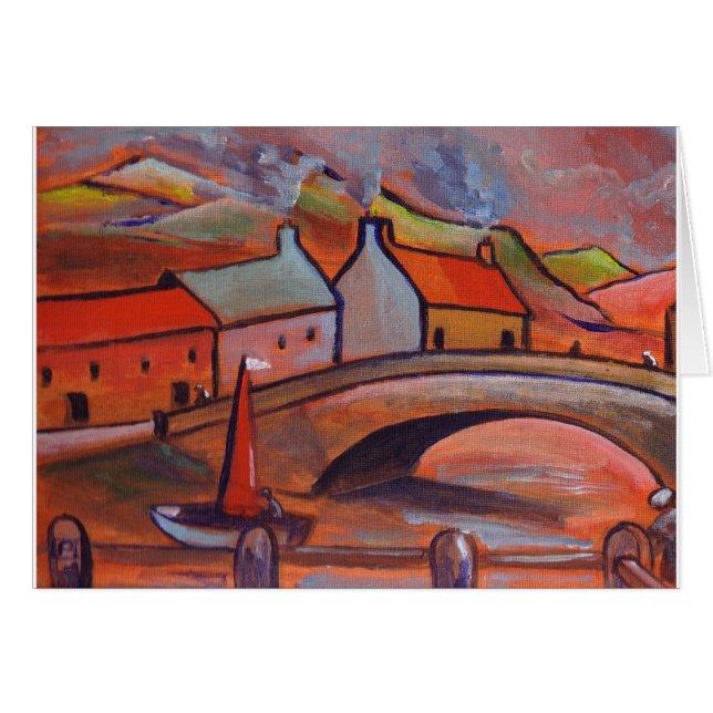 EN CORNWALL BY HÄLSNINGSKORT (Framsidan Horizontal)