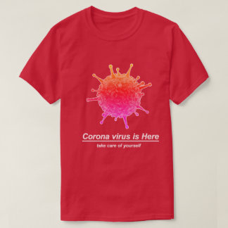 En Corona-virusdesign (COVID-19). T Shirt