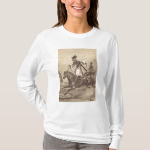 En Cossackskicklig ryttare Tee Shirt