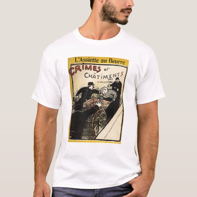 En costermonger anfallas av polisen t shirt (Framsida)