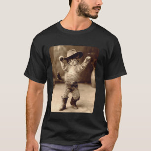 En Cowboy Katt T Shirt