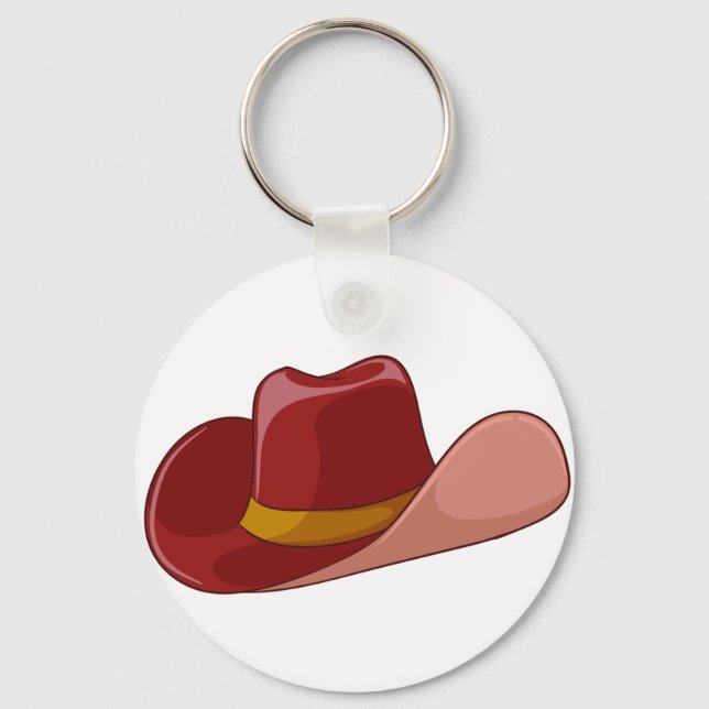 En cowboyhatt nyckelring (Framsida)