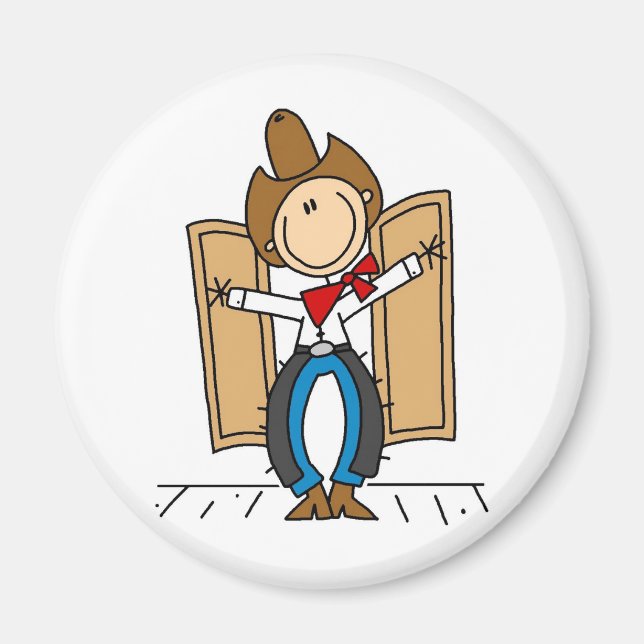 En Cowboys Entrance Magnet (Framsidan)