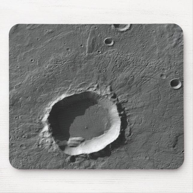 En crater på Mars Musmatta (Framsidan)
