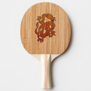 En Crimson Dragon på Bamboo som Pingisracket