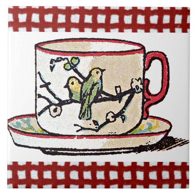 En Cuppa Kakelplatta (Framsidan)