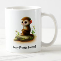 En Cute 3D-färgad ekorrekord i Mugg
