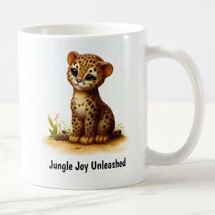 En Cute 3D-färgad oktelotkaffe Mugg