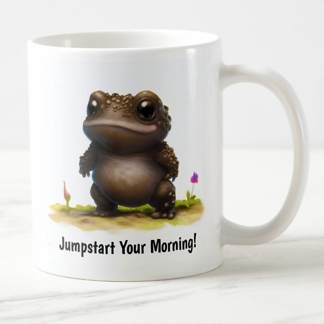 En Cute 3D-färgad toad-kaffe Mugg (Skapare uppladdad)
