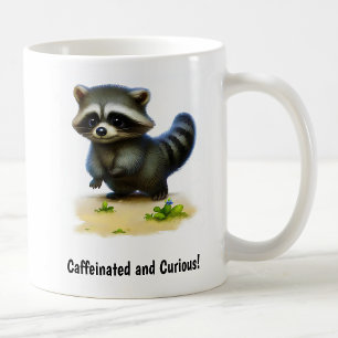 En Cute 3D-målad Rasionkaffe Mugg