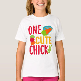 En Cute-Chick | Påsk-dagen T Shirt