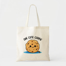 En Cute Cookie Funny Food Pun Tygkasse