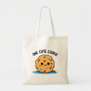 En Cute Cookie Funny Food Pun Tygkasse