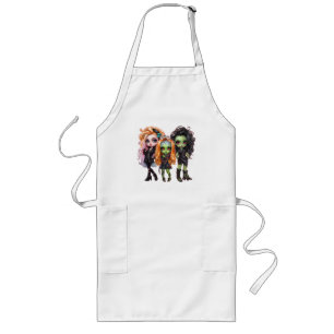 En Cute Girl Halloween-designsamling 20 Långt Förkläde